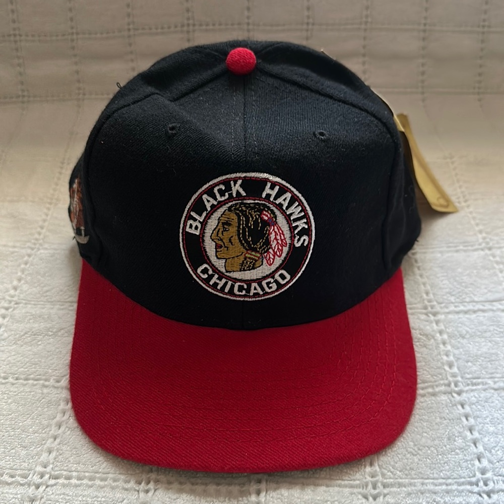 NHL Black Hawks Chicago Hat